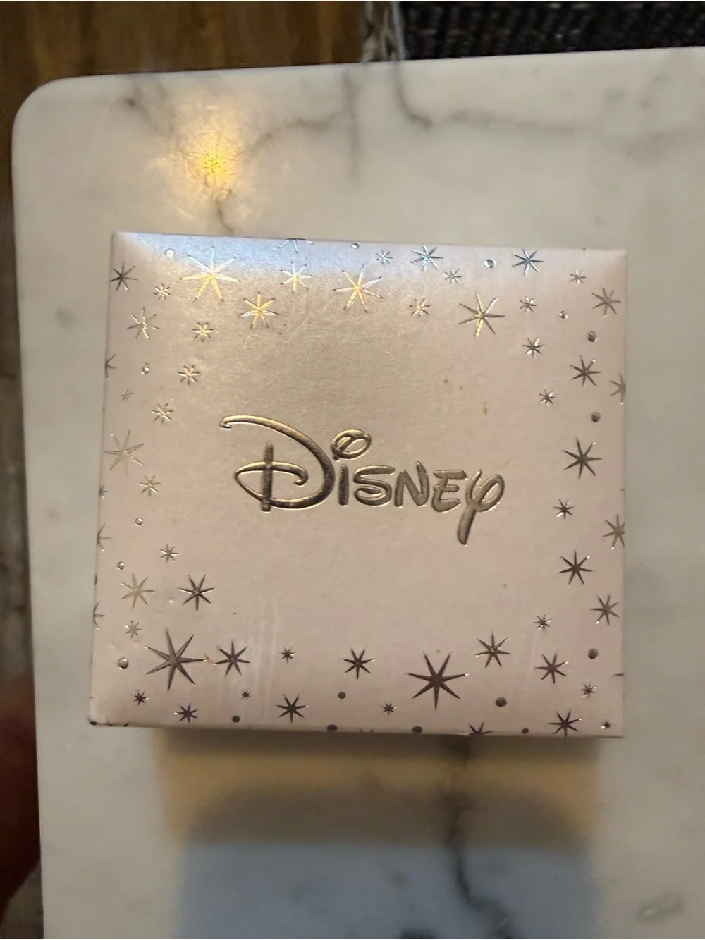 Disney Silver-Plated Minnie Pendant Necklace with Gold Bow Accent